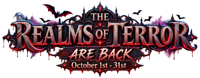 Text that reads Realms of Terror